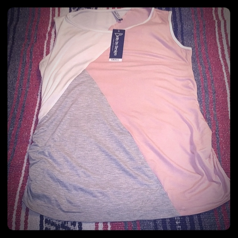 Small Belly by Design sleeveless maternity top